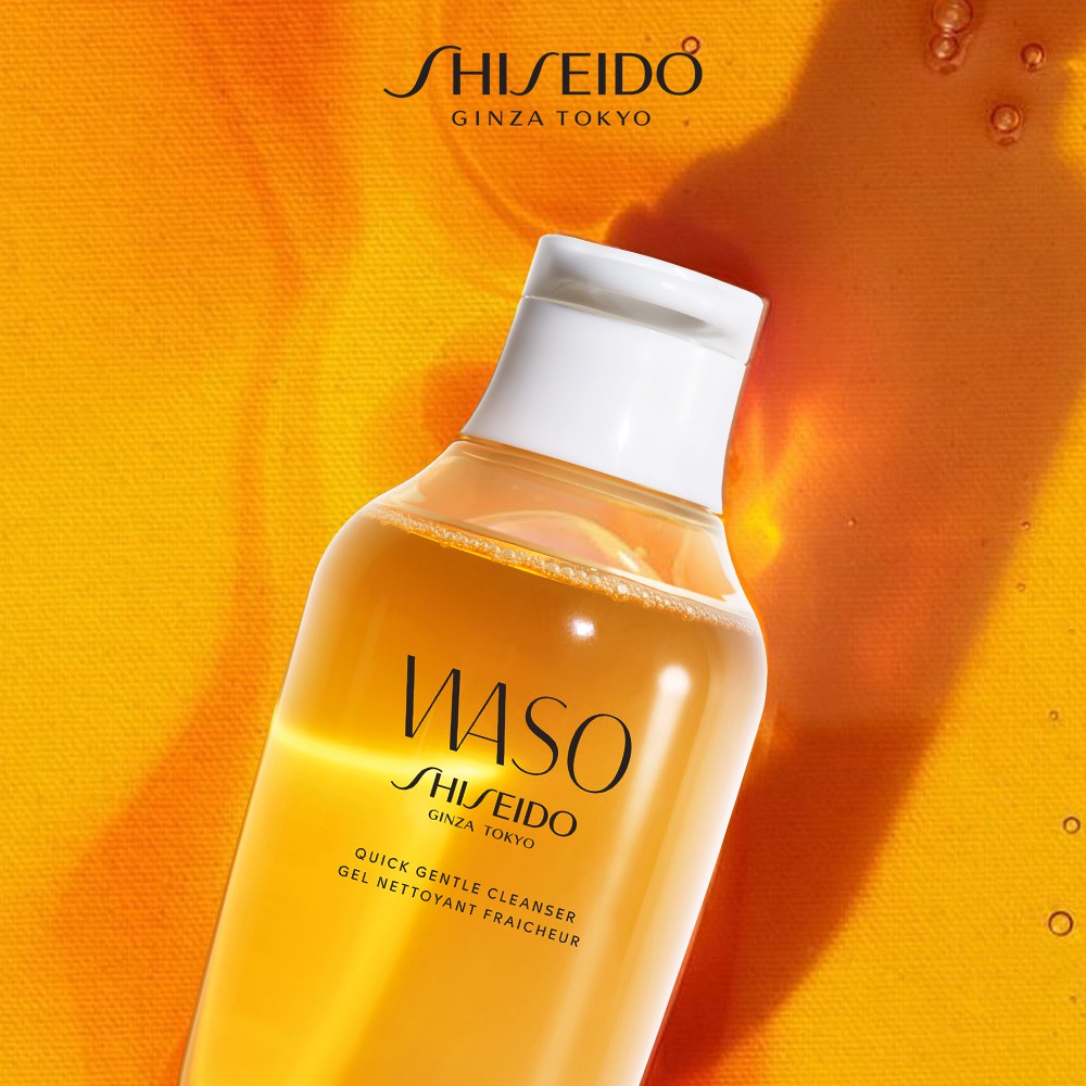 ⓟ Sữa rửa mặt Shiseido WASO Quick Gentle Cleanser 150ml 𝒫𝒪ℒ𝒴ℳℰℛ