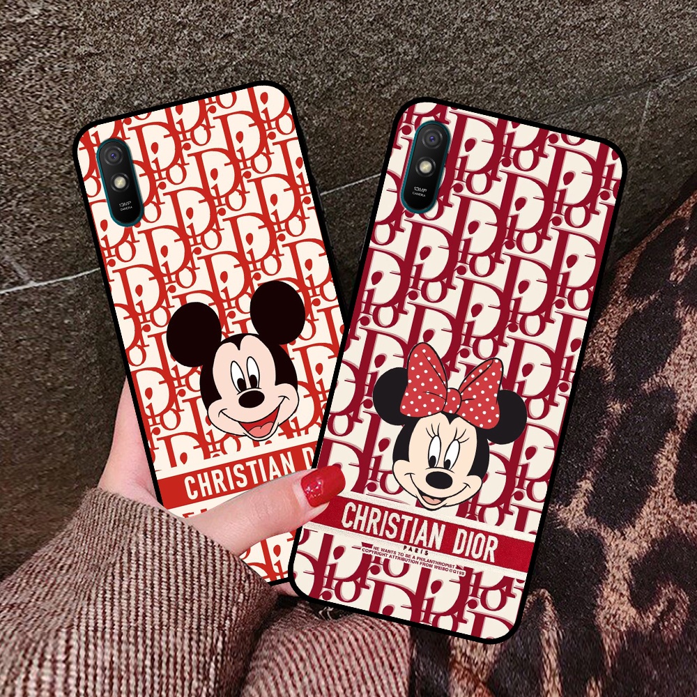 Ốp Xiaomi Redmi 9A in hình mickey, hổ, kingtiger siêu rẻ T19 - T24