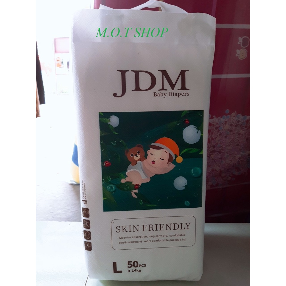 Gói bỉm/tã quần JDM 50 miếng M/L/XL/XXL