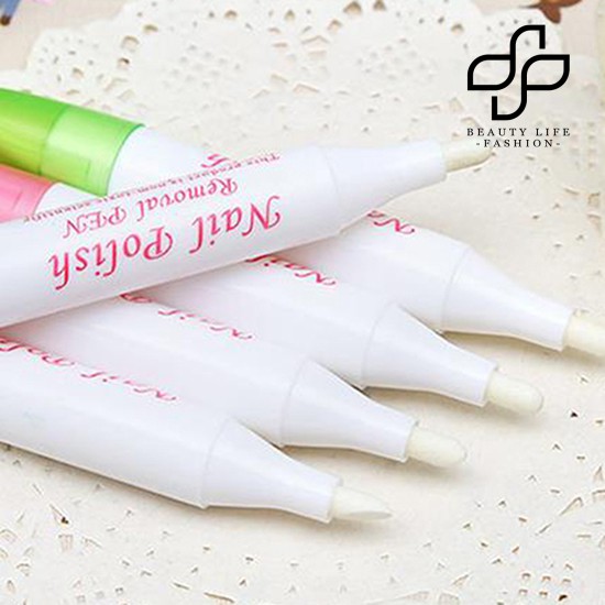 [Hàng mới về] Bút chỉnh sửa lớp sơn móng kèm 3 đầu thay thế tiện dụng