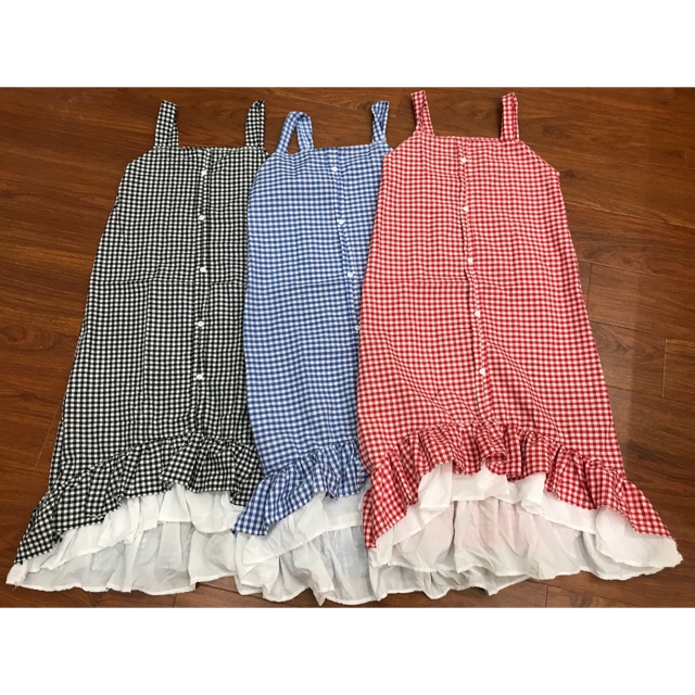 VÁY KẺ CHÂN BÈO
