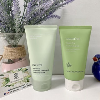 Sữa rửa mặt trà xanh Innisfree Green Tea Foam Cleanser/ Hydrating Amino Acid Cleansing Foam 150g