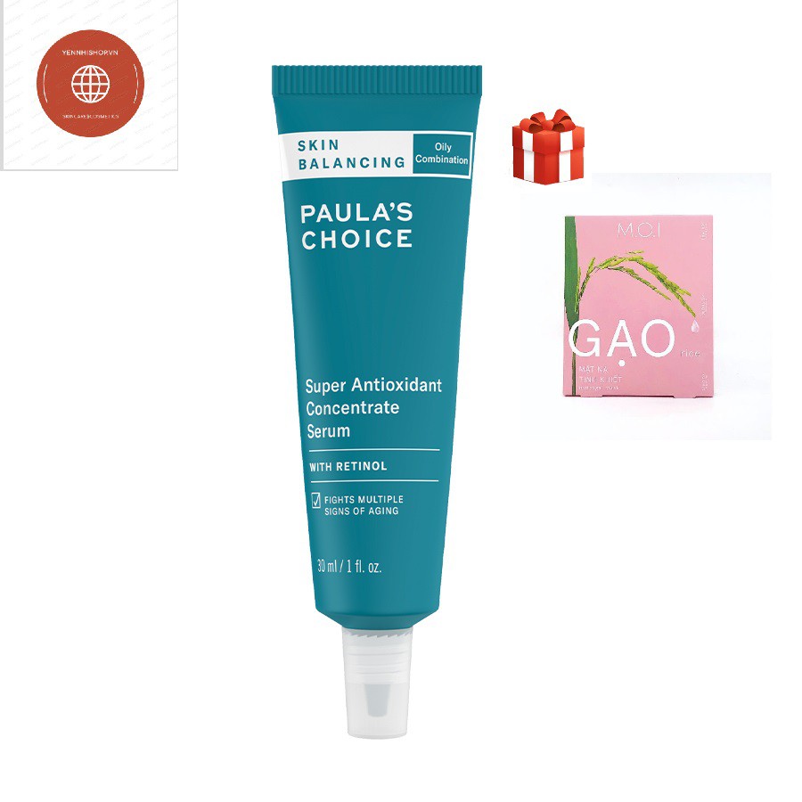 HÀNG CÔNG TY] Tinh chất cân bằng độ ẩm chứa Retinol Skin Balancing Super Antioxidant Concentrate Serum (Mã 3350) | BigBuy360 - bigbuy360.vn