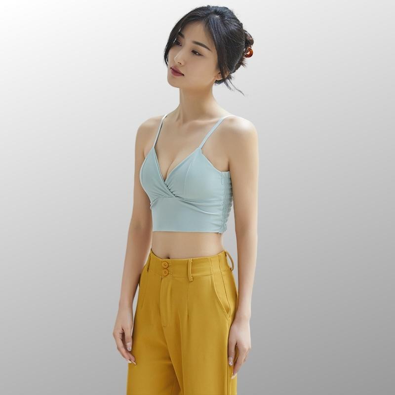 Áo Lót Nữ 2 Dây Mút Mỏng AN Bra Su Mền Mịn Co Giãn 8841