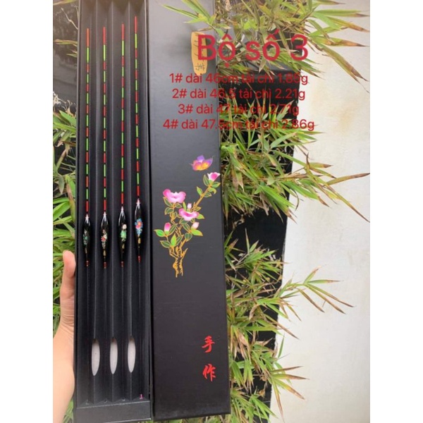 BỘ 4 PHAO CÂU ĐÀI