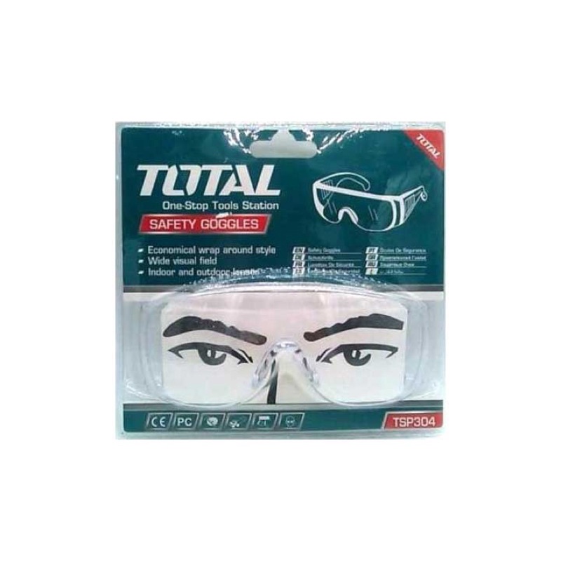 TSP304 Kính Bảo Hộ Trong Suốt Total