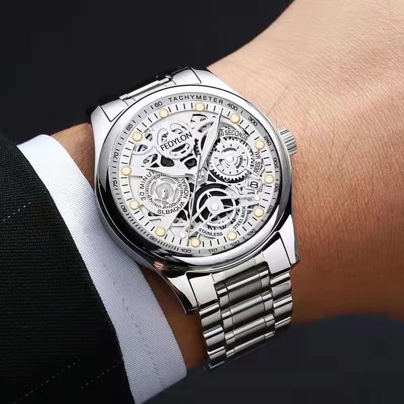Đồng Hồ Nam Chống Thấm Nước Kiểu Dáng Sang Trọng