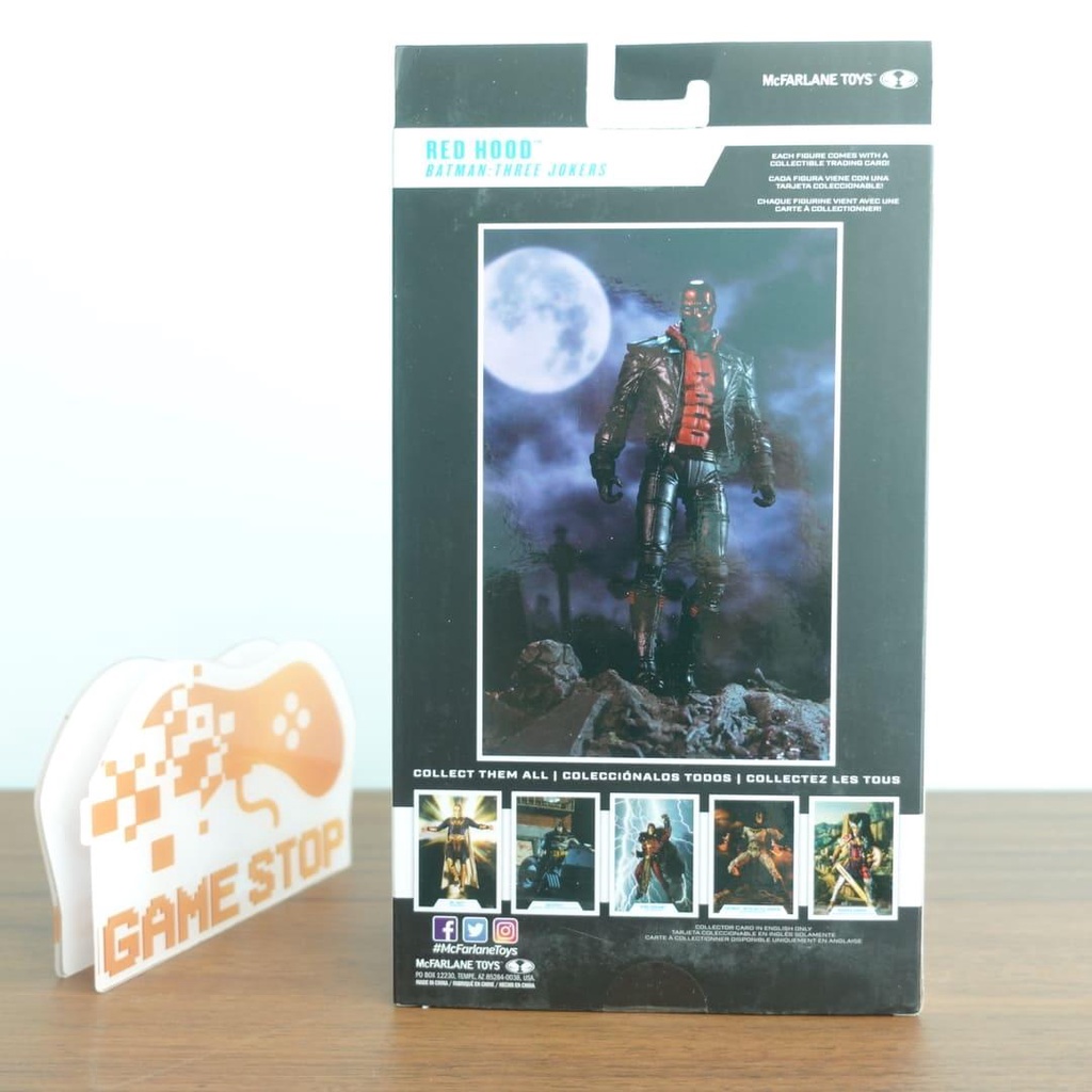 Mô hình DC Multiverse Red Hood 18cm Batman Three Jokers McFarlane Mô hình có khớp Nhựa PVC, ABS Chính hãng Mỹ DCMF39