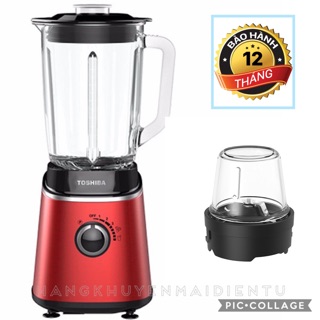 [CHÍNH HÃNG] Máy sinh tố Toshiba 3 cối thuỷ tinh cao cấp BL-T100GS