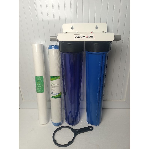 Bộ 2 cốc lọc ống 21và 27 kèm giá tay mở