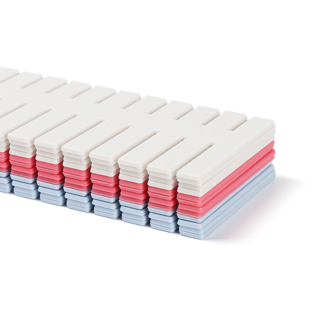 Bộ 4 Thanh Chia Ngăn Tủ Đựng Vớ/Đồ Lót Bằng Nhựa Tiết Kiệm Không Gian Đa Năng Tiện Dụng DIY