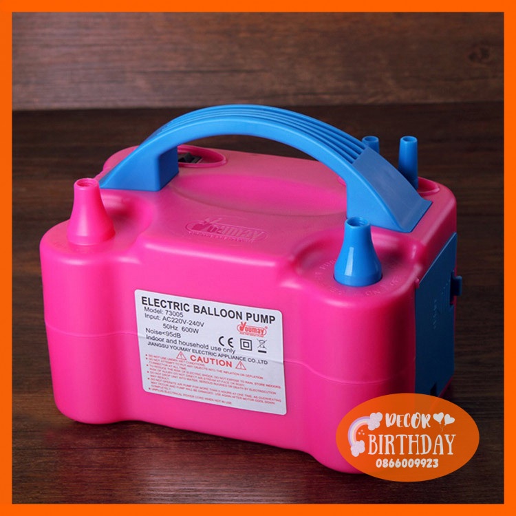 Bơm Bóng Bay Điện NHANH, BỀN Bơm Bóng Bay Trang Trí Sự Kiện, Sinh Nhật, Tiệc Cưới, Lễ Hội