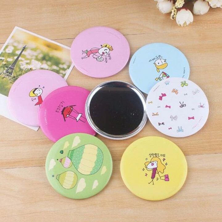 [Mã 151LSSALE giảm 10k đơn 50k] Gương trang điểm mini bỏ túi Hàn Quốc dễ thương cute TODAC GIÁ TỐT