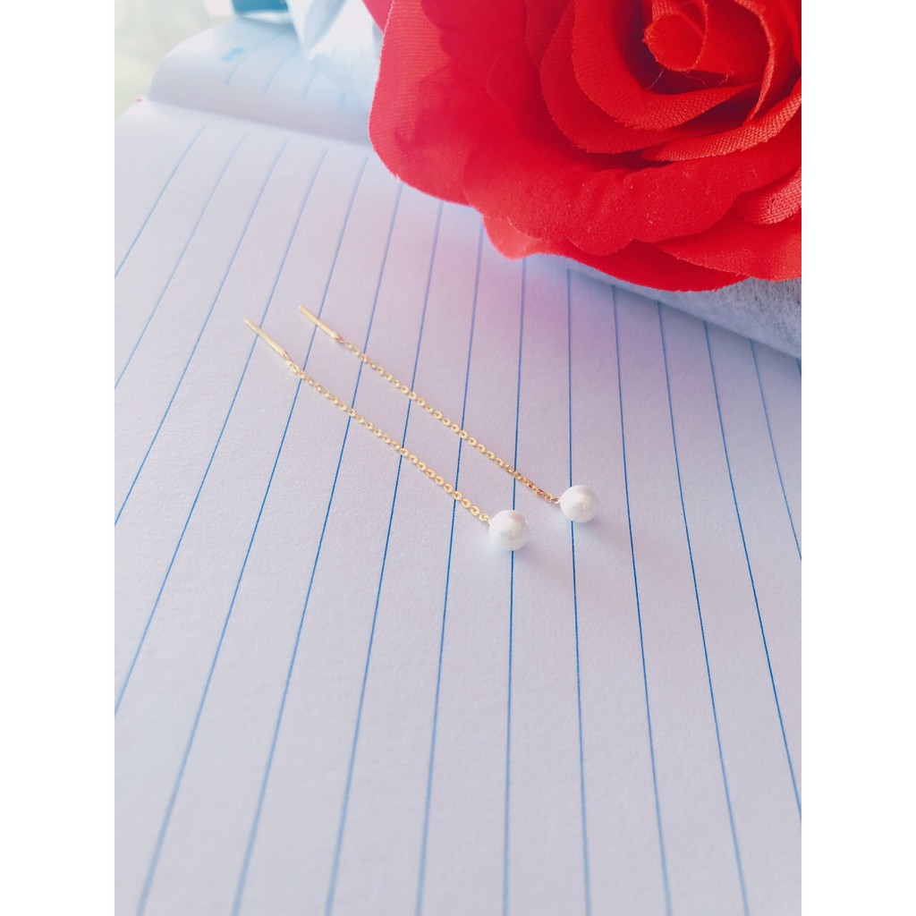 Bông tai nữ cao cấp,có giấy của tiệm