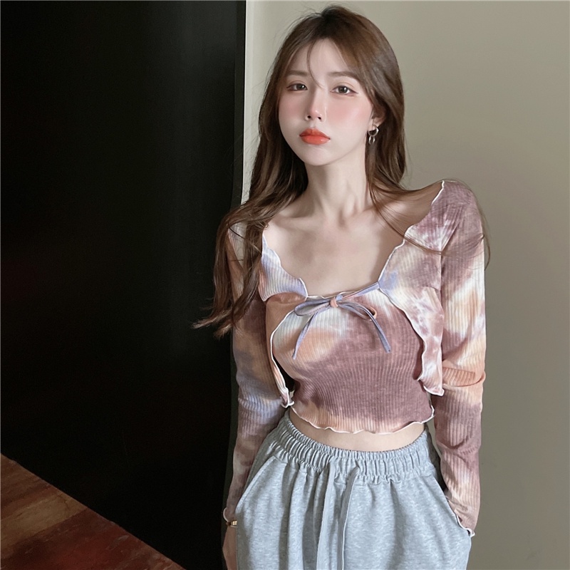 Áo Ống Nhuộm Màu Kiểu Hàn Quốc Dễ Phối Đồ