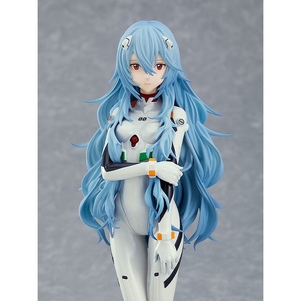 Mô Hình Chính Hãng Anime Shin Evangelion, Ayanami Rei, Pop Up Parade, Long Hair Ver, Good Smile Company, Nhật Bản