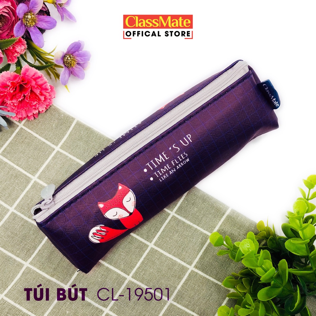 Túi Đựng Bút CLASSMATE Họa Tiết Dễ Thương, Chất Da PU Cao Cấp Bền Bỉ CL-19501