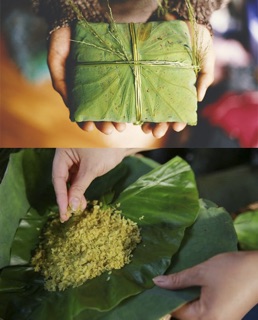 Cốm tươi làng vòng