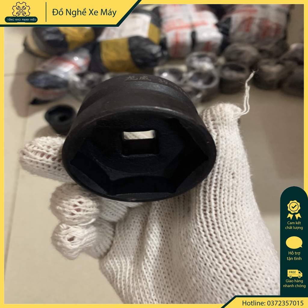 🌟 Khẩu Bắn Côn 2 Đầu 39-41 Chân 1/2 Không Cần Sử Dụng Đầu Chuyển Thép CRV - Hàng Có Sẵn