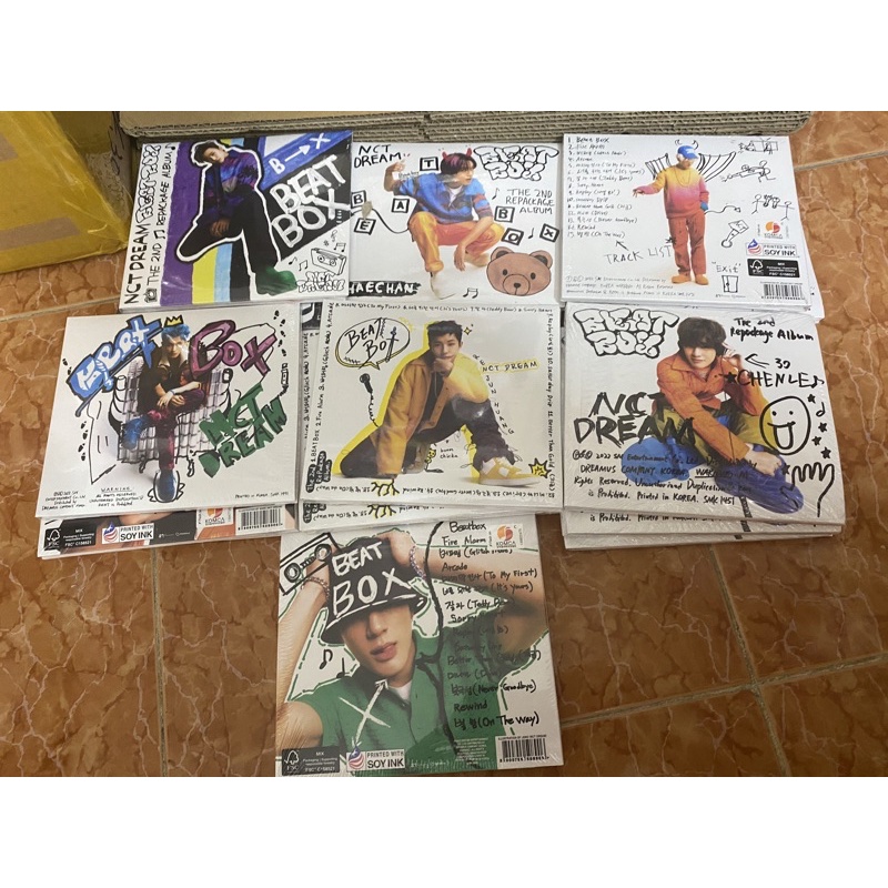 Bộ sưu tập Beatbox digipack có sẵn