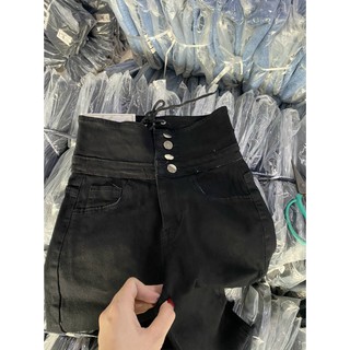 quần jeans nữ cạp cao tôn dáng