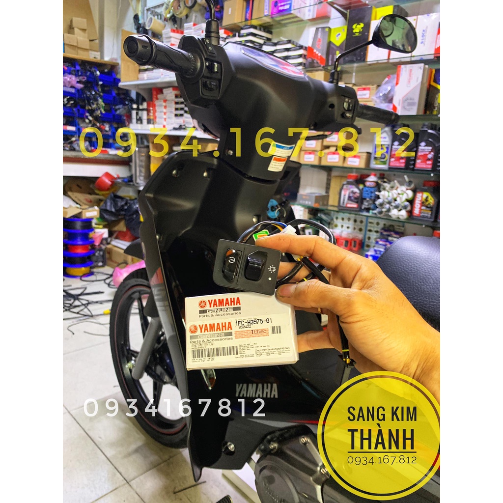 Công Tắc Tắt Đèn Đề Xe YAMAHA. SIRIUS FI 2021 2022 2023 2024
