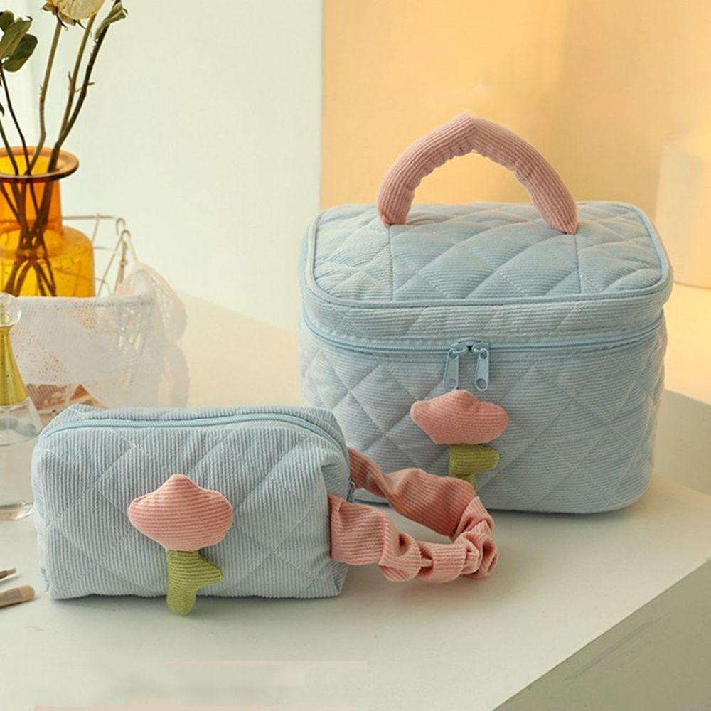 Túi Đựng Mỹ Phẩm Trong Suốt Hình Vuông 26Ede