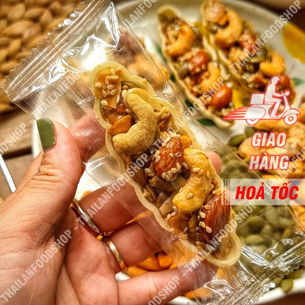 Bánh Thuyền Mix Hạt Dinh Dưỡng - Túi 250gram