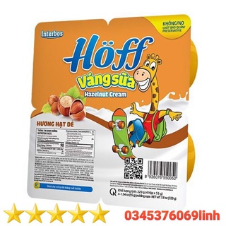 6 lốc váng sữa hoff hương hạt dẻ và hương vani