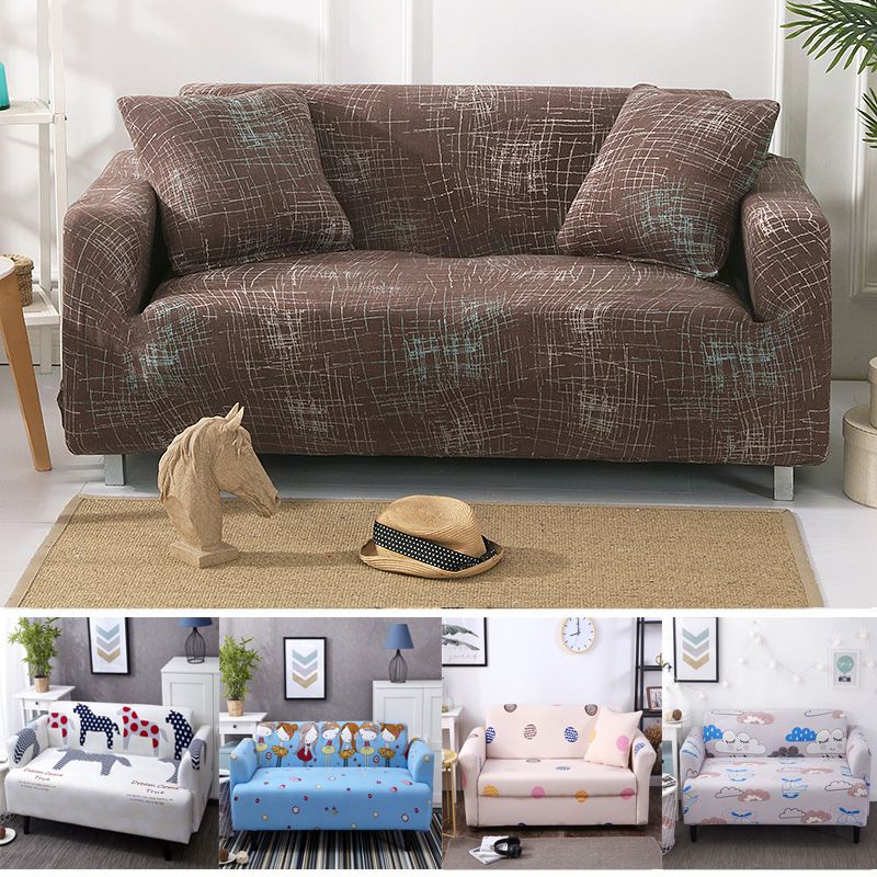 Vỏ Bọc Ghế Sofa Đàn Hồi In Họa Tiết Độc Đáo