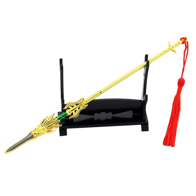 Móc Khóa Thiên Lân Cổ Kích Lâm Động Vũ Động Càn Khôn 22cm.