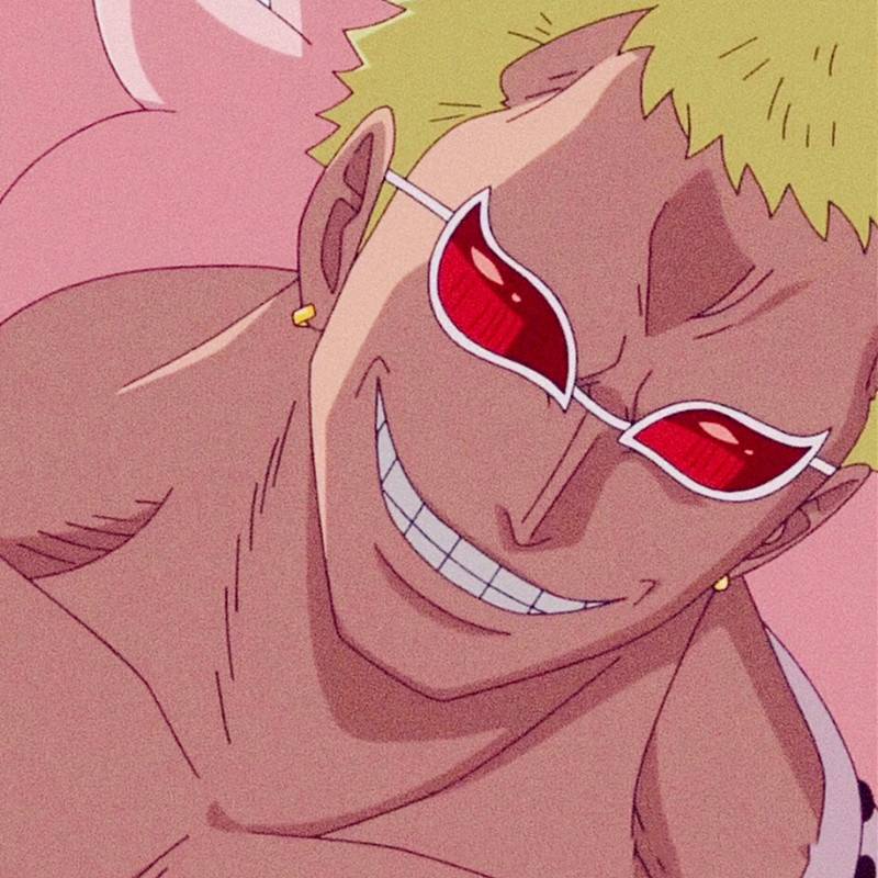 Kính Mát Cosplay Nhân Vật Donquixote Doflamingo Trong Phim Hoạt Hình ONE PIECE