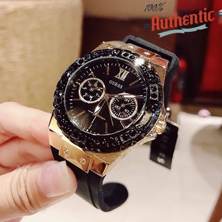 Đồng Hồ Nữ Guess Metallic Silicone U1053L7