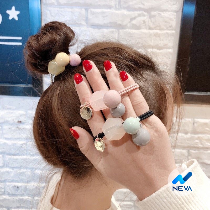 Buộc tóc nữ tính dễ thương Hàn Quốc BT04