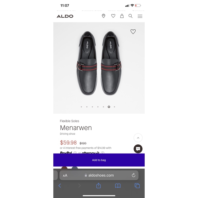 Giầy Loafer ALDO chính hãng!