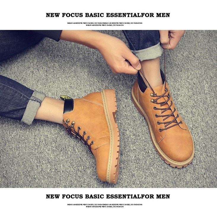 Giày Bốt Cao Cổ Thanh Lịch Da Chất BCC00- Màu Da Bò | BigBuy360 - bigbuy360.vn