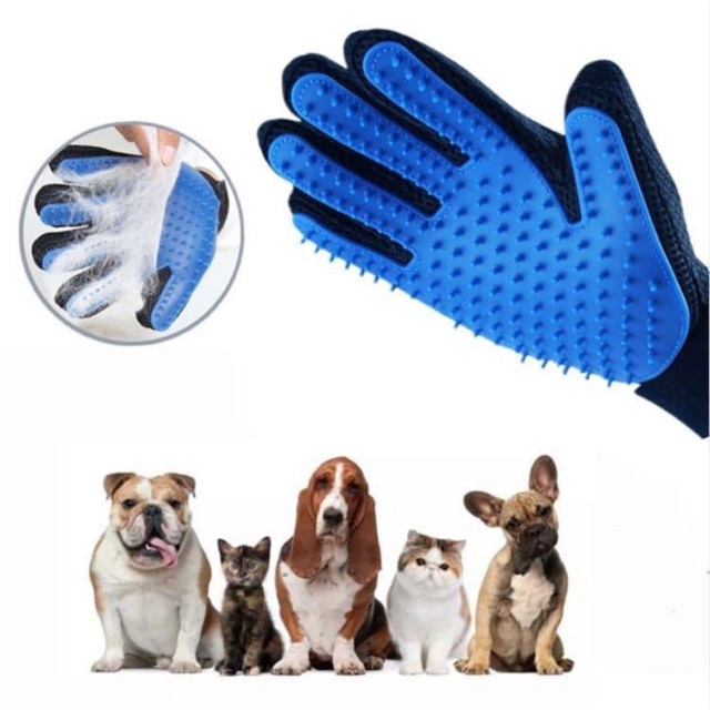 [Hàng loại 1] Găng tay vuốt chải lông cho chó mèo