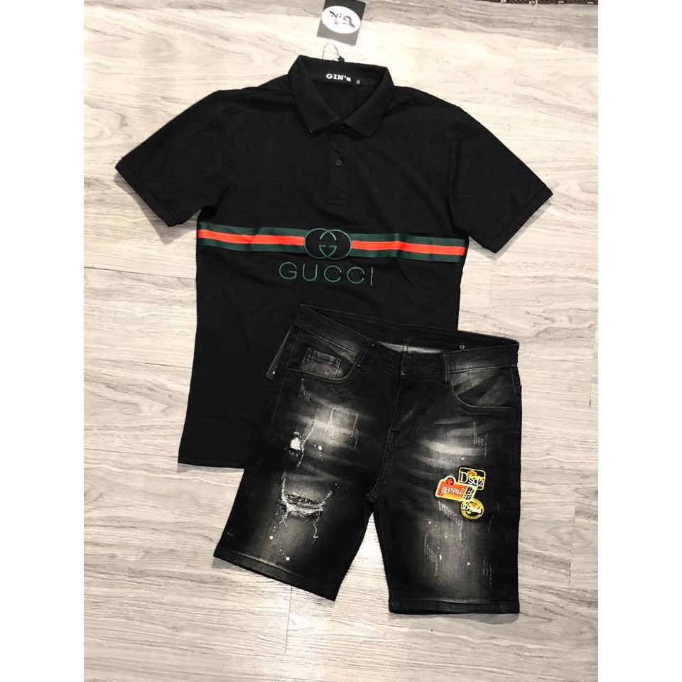 Sỉ áo thun nam polo ngắn tay có cổ Mã cb83 [tnhung]