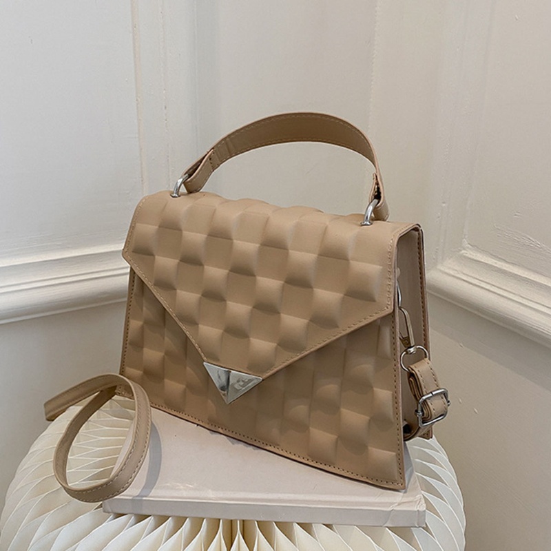 Túi Đeo Chéo Vai Bằng Da PU Thời Trang Đơn Giản Sành Điệu Cho Nữ