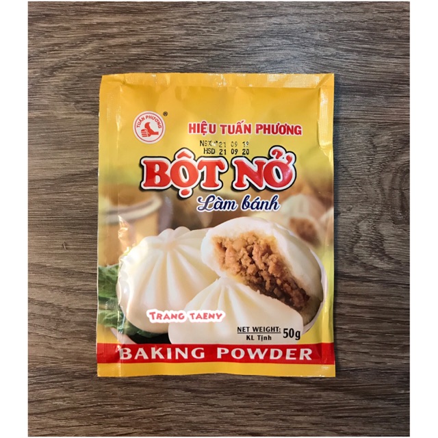 Bột nở làm bánh 50g (hiệu Tuấn Phương) / Baking powder 50g