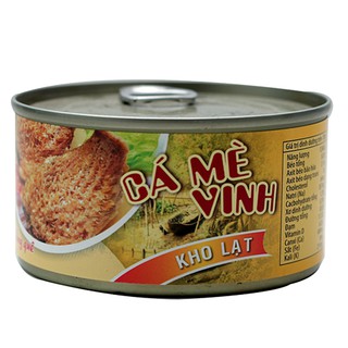 Cá Mè Vinh kho lạt (210gr) - Antesco - Đặc sản an giang - Cá hộp, đồ hộp, cá đóng hộp, cá kho, thực phẩm đóng hộp