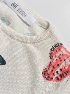 ÁO CARDIGAN H&M HÌNH BƯỚM
