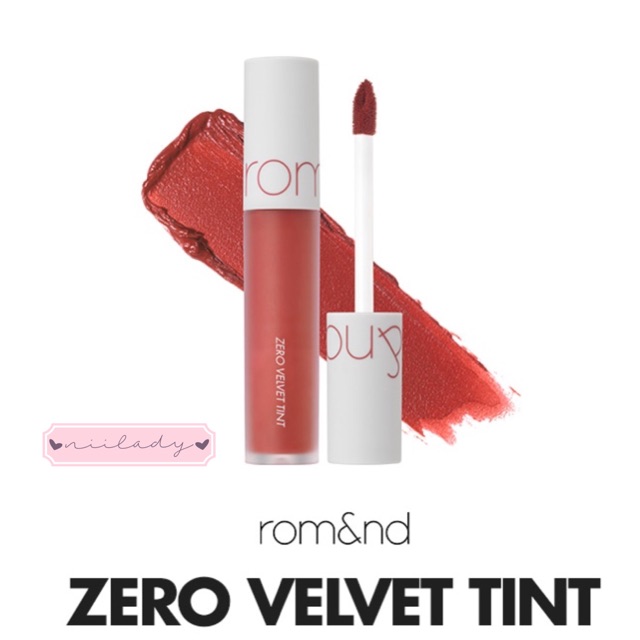 [Màu 05-25] Son Romand Zero Velvet Tint