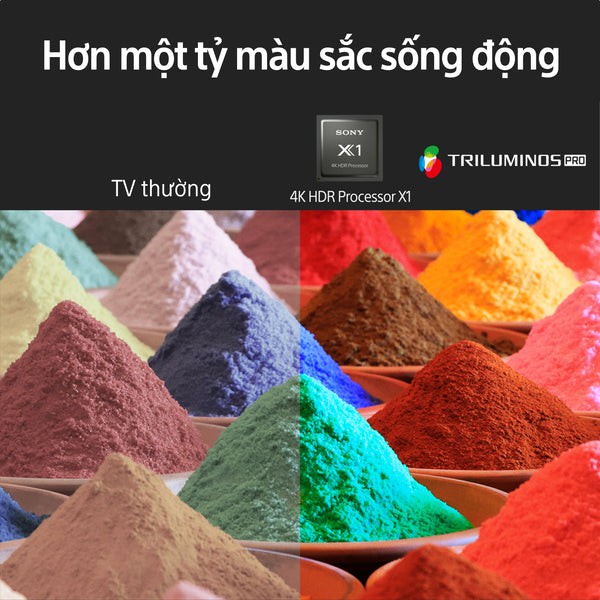 Google Tivi Sony 4K 65 inch KD-65X80K - Mới 2022 - Miễn Phí Lắp Đặt