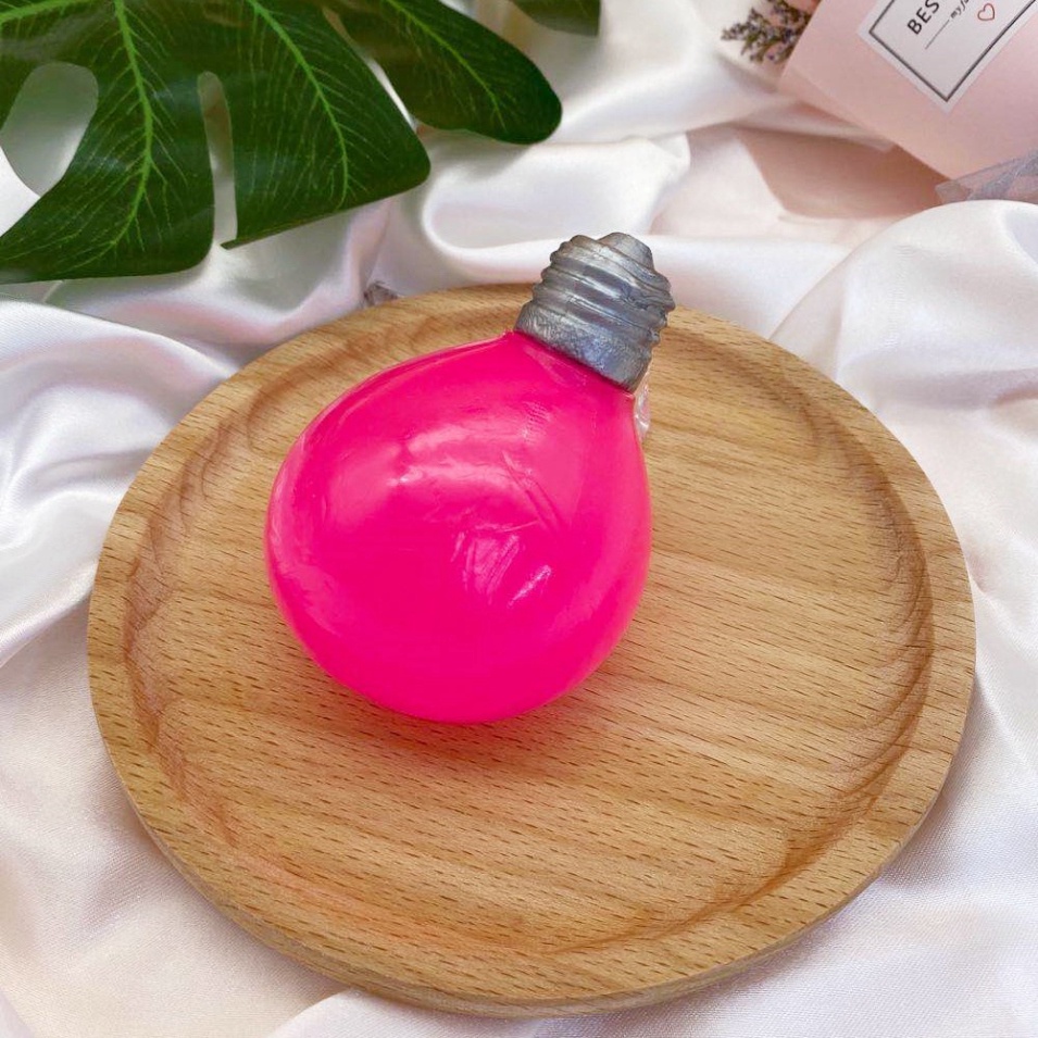 Squishy Gudetama hình cái Bóng Đèn Nhiều Màu độc đáo dễ thương bóp xả stress hiệu quả