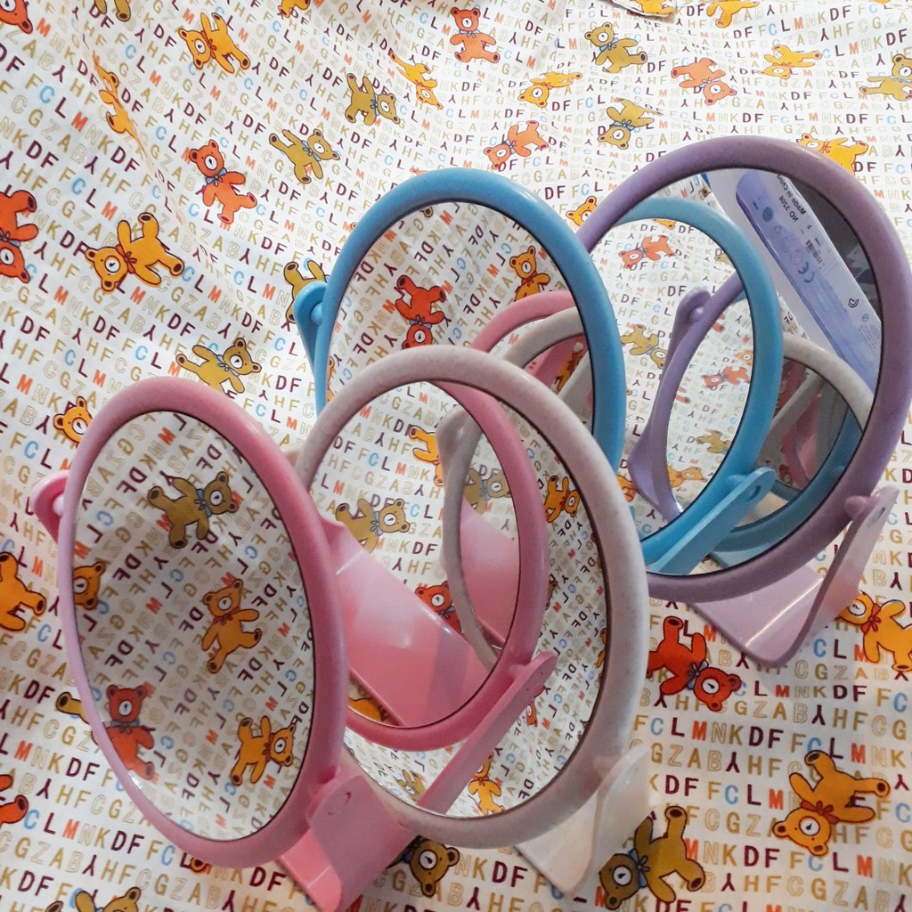 Gương để bàn,gương 2 mặt oval