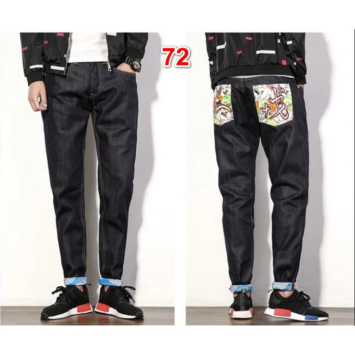 quần jane nam cao cấp Evisu