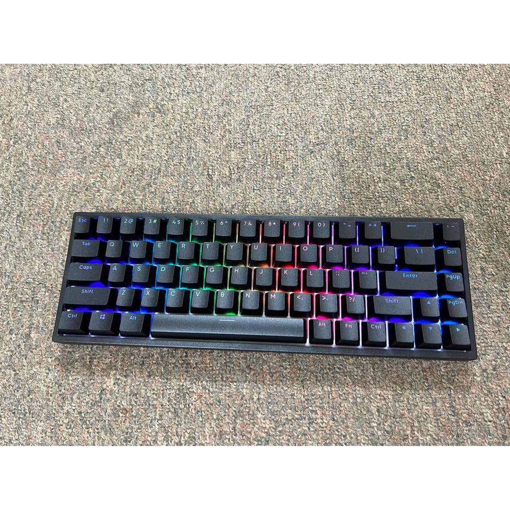 Bàn phím Cơ Keycool GZ-68 Pro Black \ White RGB Hotswap Three-mode Bluetooth 5.0/ 2.4G/ Type-C