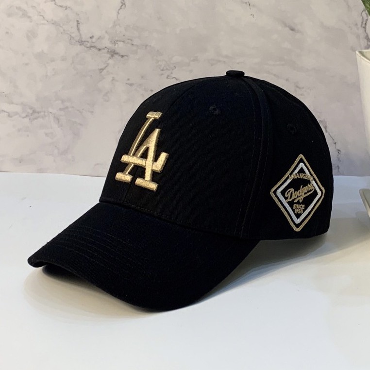 Mũ lưỡi trai, Nón kết xuất khẩu Zeni Store L.A đen thêu logo cạnh Siêu HOT Freeship, Full Hộp