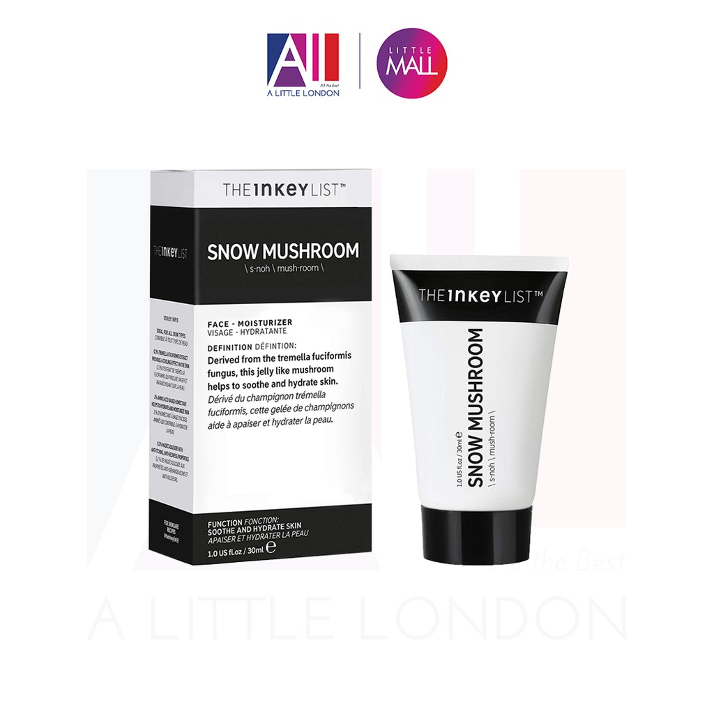 [TOP 1 SHOPEE] Kem dưỡng The INKEY List Snow Mushroom 30ml (Bill Anh)